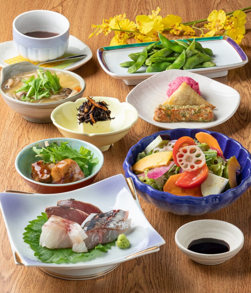 料理写真 十祇家の定番コース